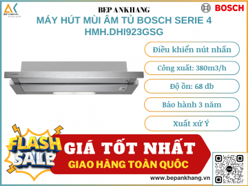 MÁY HÚT MÙI ÂM TỦ BOSCH SERIE 4 HMH.DHI923GSG